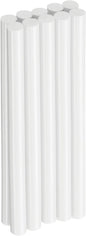 HARFINGTON 10pcs Hot Glue Sticks 0.43" Dia x 5.91" Long EVA Mini Hot Melt Adhesive Glue Stick for Hot Melt Gun Wood Plastic Glass Flowers Fabrics Foam, White