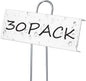 30 Pack Metal Plant Labels for Outdoor Garden Waterproof Plant Markers, Labels Garden Markers for Seedlings Herbs Vegetable Greenhouse Gifts with Pen - White