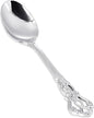 30PCS Silver Plastic Spoons - Silver Spoons Disposable - 8.1 Inch Heavy Duty Plastic Silverware - Heavyweight Elegant Disposable Utensils for Catering, Parties, Dinners, Weddings