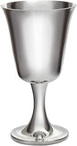 Wentworth Pewter - Large Pewter Bell Goblet, Wine Goblet, Wine Glass, Bright Polished Pewter