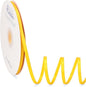 Ribbli Maize Yellow Satin Ribbon Double Faced Satin 1/4 Inch x Continuous 100 Yards-Yellow Ribbon for Gift Wrapping Crafts Wedding Decoration Bows Bouquet Floral Arrangement