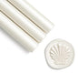 UNIQOOO Pearl White Glue Gun Sealing Wax Sticks for Wax Seal Stamp - Perfect for Wedding Invitations, Snail Mails, Wine Gift Wrapping, Christmas Gift, Pack of 8