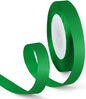 5/8 Inch 25 Yards Satin Ribbon Green, Solid Color Fabric Ribbon for Gift Wrapping, Wedding, Polyester Gift Ribbon for Birthday Party Decoration, Craft, Hair, Floral, Sewing
