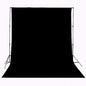Black Backdrop for Photography Durable Fabric Background Photo Backdrop Video Photography Studio (5x7ft, Black)