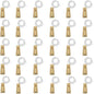 Wine Bottle Lights with Cork, Battery Operated 30 Pack 20 LED Cork Shape Silver Wire Fairy Mini String Lights(No Bottles) for DIY, Party, Decor, Christmas, Halloween,Wedding (30, Cool White)