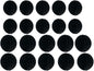20pcs Honeycomb Flower Balls Party Honeycomb Balls Decoration Paper Flower Balls Tissue Paper Flower Ball Pom Poms Ball for Birthday Wedding Home Decor (3inch+6inch, Black)