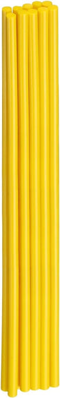 HARFINGTON 10pcs Hot Glue Sticks 0.28" Dia x 11.81" Long EVA Mini Hot Melt Adhesive Glue Stick for Hot Melt Gun Wood Plastic Glass Flowers Fabrics Foam, Yellow