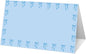 25 Bow Place Cards for Table Seating, Blue Wedding Name Place Card, Tent Cards for Birthday Bridal Shower Baby Shower Reception Dinner Party Decorations -A20