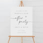 Wedding Welcome Sign, Wedding Welcome Sign Personalized, Happily Ever After Party