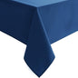 Hiasan Small Tablecloth for Square Tables - Waterproof and Spillproof Washable Fabric Table Cloth for Dining Room Kitchen Party (Royal Blue, 40 x 40 Inch)