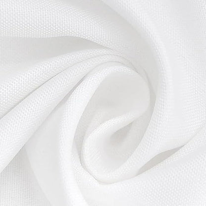 6 Pack White Table Cloth Rectangle 60 x 126 Inch Tablecloths for 6 Foot Rectangle Tables. Stain and Winkle Resistant Polyester Washable White Table Cloths for Parties Wedding Dining