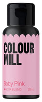 Colour Mill Aqua Blend Water-Based Food Coloring, 20 Milliliters Baby Pink
