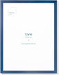 Opposite Wall - 12x16 in - Real Wood Blue Picture Frame - Lightweight, Versatile & Shatterproof - Wall Hanging Poster or Photo Frame - Wall Decor for Office, Gallery & Home