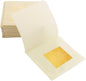 Edible Gold Leaf Sheets, 10 Sheets 1.7" 24kt Gold Foil Edible for Cake Baking, Genuine Food Gold Foil Paper for Cooking, Dessert, Gilding, Craft Art, Holiday Decoration