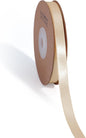 LaRibbons Nude Satin Ribbon 3/8 Inch 50 Yards Thin Luxury Double Faced Ivory Silk Ribbon for Flower Bouquet Crafts Gift Wrapping Wedding Bow Christmas Decoration