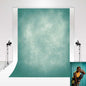 Kate Cyan Photography Backdrop Blue Green Abstract Portrait Headshot Background Photo Video Studio Props 5x7ft