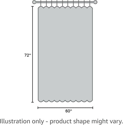Window White Sheer Curtains 60 Inches Width 72 Inches Long 2 Panels Sheer Curtains Clear Curtains Basic Rod Pocket Panel for Home/Living Room/Bedroom/Kids Room