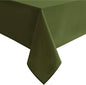 Hiasan Olive Green Rectangle Tablecloth - Waterproof Washable Polyester Fabric Table Cloth for Buffect Dining Birthday Party Wedding, 30 x 60 Inch