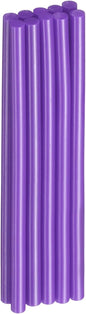 HARFINGTON 10pcs Hot Glue Sticks 0.28" Dia x 5.91" Long EVA Mini Hot Melt Adhesive Glue Stick for Hot Melt Gun Wood Plastic Glass Flowers Fabrics Foam, Purple