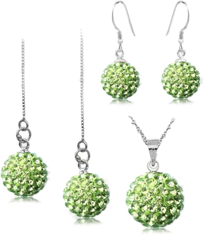 50pcs Adabele Grade A Suncatcher Crystal Rhinestone Pave Loose Beads 12mm Clear AB Polymer Clay Disco Ball Spacers Compatible with Shamballa All Craft Jewelry Making DB12-2