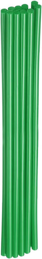 HARFINGTON 10pcs Hot Glue Sticks 0.28" Dia x 11.81" Long EVA Mini Hot Melt Adhesive Glue Stick for Hot Melt Gun Wood Plastic Glass Flowers Fabrics Foam, Deep Green