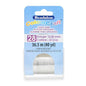 Beadalon ColourCraft Wire, 28 Gauge, Silver Color, 40 yd Spool