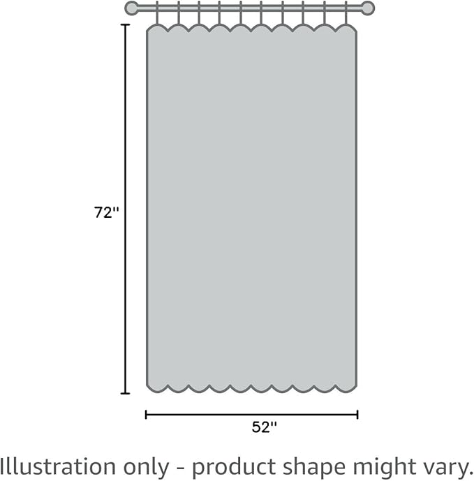 Window Light Gray Sheer Curtains 72 Inches Long 2 Panels Sheer Curtain Basic Rod Pocket Panel for Bedroom Children Living Room Yard Kitchen (Light Gray, 52" W x 72" L | 2 pcs)