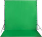 Green Screen Backdrop 10x12ft Photo Backdrop Chromakey Muslin Portrait Green Backdrop for PS Keying/Video Creation/Studio Portrait Shoots