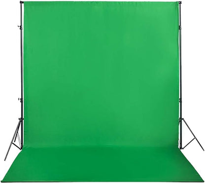 Green Screen Backdrop 5x7ft Photo Backdrop Chromakey Muslin Portrait Green Backdrop for PS Keying/Video Creation/Studio Portrait Shoots