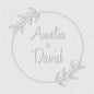 Personalized Wedding Embosser | Custom Made with Initials or Monograms for Couples | Elegant Designs for Stationery, Invitations, Napkins, and More (Design 2)