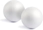 Juvale Styrofoam Balls - 6-Inch, White, Pack of 2 - Smooth Foam Spheres for Crafts & Painting - Foam Craft Balls & DIY Project Supplies