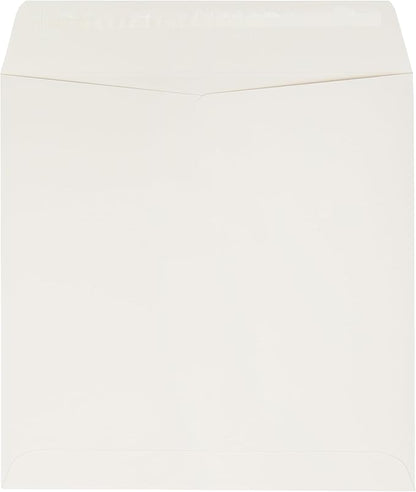 LUXPaper Square Invitation Envelopes | Peel & Press | 8" x 8" | Natural | 70lb. Text | 50 Qty
