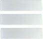 3pcs Stainless Steel Silver Custom Name Tags with Pin or Magnet Adhesive Tape,Personalized,Customizable Name Tags,Custom ID Badge for Employee,Workers,Cops, Nurses, Doctors,Teachers(Silver x 3)