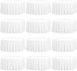 fani 12 Pack 90 Inch Round Tablecloth, White Polyester Tablecloth for Round Table,Washable Fabric Table Cover for Wedding Party Dining Buffet Banquet Restaurant and Camping