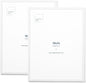 Opposite Wall - 18x24 in - White Solid Oak Wood Picture Frame - Lightweight, Versatile & Shatterproof - Wall Hanging Poster or Photo Frame - Wall Decor for Office, Gallery & Home - 2 Pack