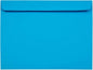 JAM PAPER 9 x 12 Booklet Colored Envelopes - Blue - 50/Pack