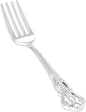 30PCS Silver Plastic Forks - 8.1inch Silver Forks Disposable - Vintage Heavy Duty Dessert Forks - Premium Fancy Plastic Silverware for Parties, Weddings, Dinners and Events