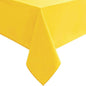 Hiasan Yellow Tablecloth for Rectangle Tables - Waterproof and Spillproof Washable Fabric Table Cloth for Dining Room Kitchen Party, 52 x 70 Inch
