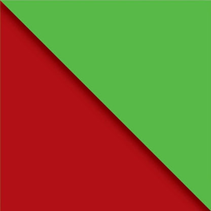 Jillson Roberts 6 Roll-Count Solid Color Wrapping Paper, Double-Sided Kraft Red and Gold/Gold and Silver/Red and Green
