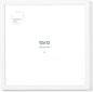 Opposite Wall - 12x12 in - White Solid Oak Wood Picture Frame - Lightweight, Versatile & Shatterproof - Wall Hanging Poster or Photo Frame - Wall Decor for Office, Gallery & Home