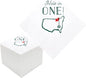 Golf Cocktail Napkins, 100 Pack Hole in One First Birthday Golf Themed Paper Disposable Cocktail Beverage Napkins for Baby 1st Hole In One Birthday Decorations 2-Ply, 5x5 Inches (Hole in One)