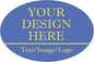 Custom Stickers 70-1000 Personalized Labels for Birthday Party Wedding, Customized Stickers for Business Logo(Oval)