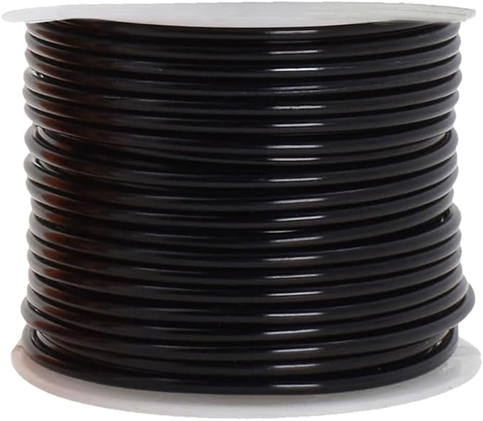 Mandala Crafts 10 Gauge Anodized Aluminum Craft Wire for Jewelry Making - 128 FT Colored Flexible Neutral Wire - Bendable for Bonsai Armature Crafting Sculpting