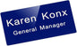 Custom Engraved Name Tag Badges – Personalized Identification ID Badge with Pin or Magnetic Backing (Bule/White, 1.5" x 3")