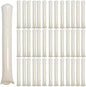 40pcs Round headTeam Spirit Boom Sticks Thunder Sticks Cheering Sticks Team Spirit Plastic Cheerleading Spirit Stick Clapper Inflatable Noise Maker Sports Supply (White)