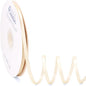 Ribbli Ivory Satin Ribbon Double Faced Satin 1/4 Inch x Continuous 100 Yards-Cream White Ribbon for Gift Wrapping Crafts Wedding Decoration Bows Bouquet Floral Arrangement