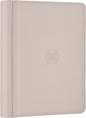 Trading Card Binder, Card Binder 9 Pocket for Trading Cards, Holds 540 Cards, Zippered Premium Card Collection Binder Album for Game Card, Sports Card, Yugioh, MTG (Ivory White)