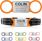 Personalized Dog & Cat ID - Engraved Dog Name Tag - Silent, No Noise - Slide On Custom Collar Tags for Small, Medium & Large Pets