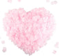 CODE FLORIST 1100 PCS Silk Rose Petals for Valentine's Day,Fake Rose Petals for Romantic Night,Wedding,Proposal Anniversary Flower Decorations(Separated,Scented,Light Pink)