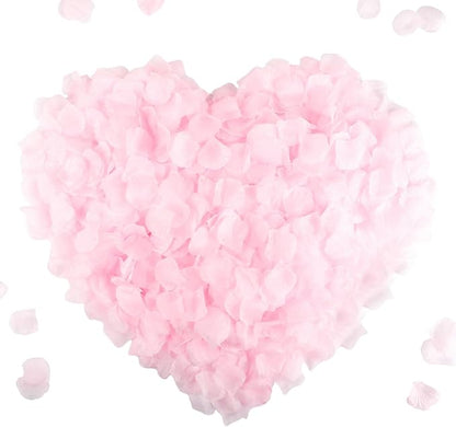 CODE FLORIST 2200 PCS Silk Flower Rose Petals for Wedding Decorations (Light Pink)